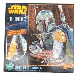 Buffalo Games Disney 1000 Piece Photomosaics Star Wars Boba Fett Jigsaw Puzzle